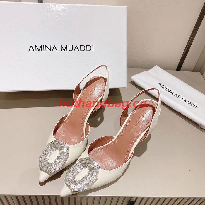 Amina Muaddi Shoes AMS00027 Heel 8.5CM